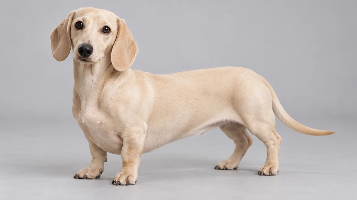 Dakhund Sosis Köpek köpek — krem renk